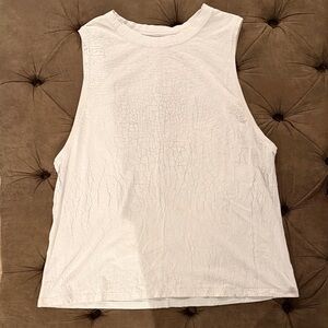 Lululemon Athletica Cream Muscle Tee